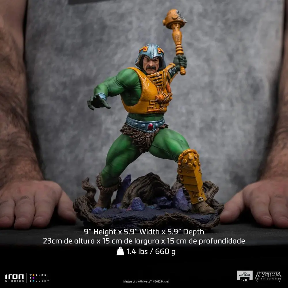 Masters of the Universe BDS Art Scale Statue 1/10 Man-at-Arms 23 cm Produktfoto