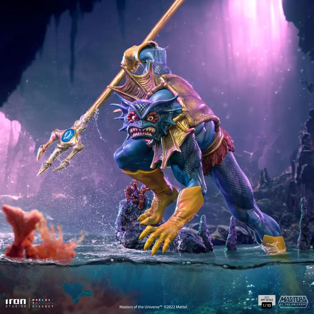 Masters of the Universe BDS Art Scale Statue 1/10 Mer-Man 27 cm termékfotó