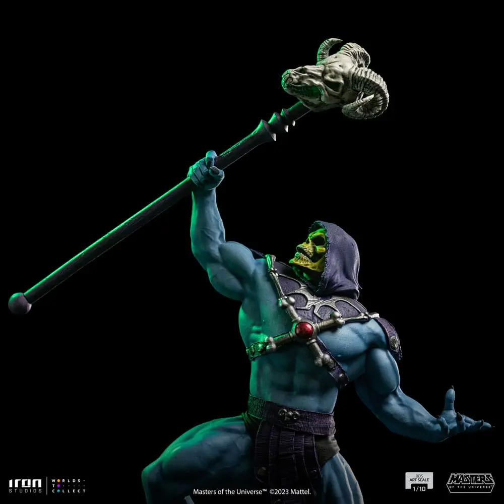 Masters of the Universe BDS Art Scale Statue 1/10 Skeletor 28 cm Produktfoto