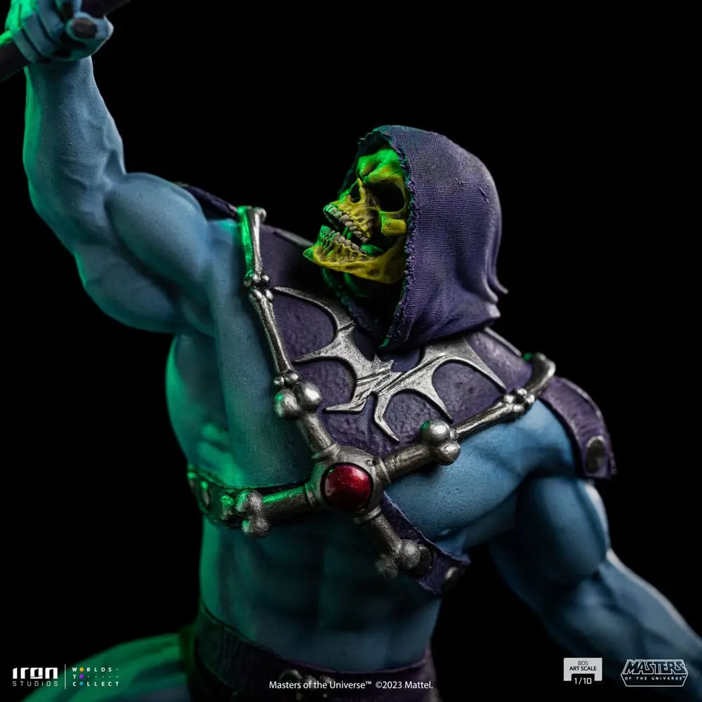 Masters of the Universe BDS Art Scale Statue 1/10 Skeletor 28 cm Produktfoto