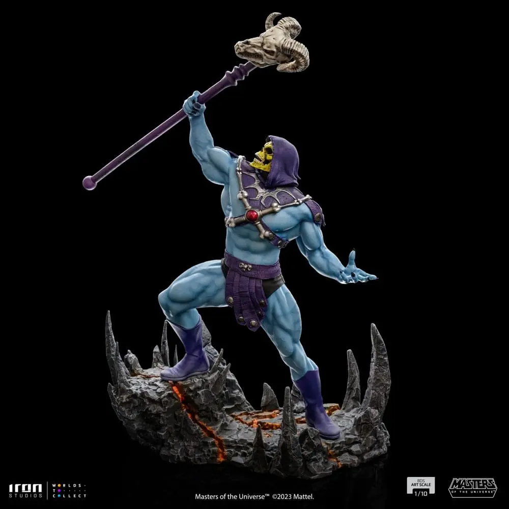 Masters of the Universe BDS Art Scale Statue 1/10 Skeletor 28 cm Produktfoto