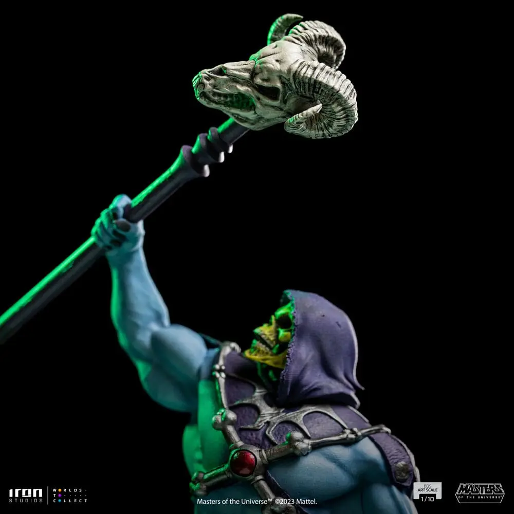Masters of the Universe BDS Art Scale Statue 1/10 Skeletor 28 cm Produktfoto