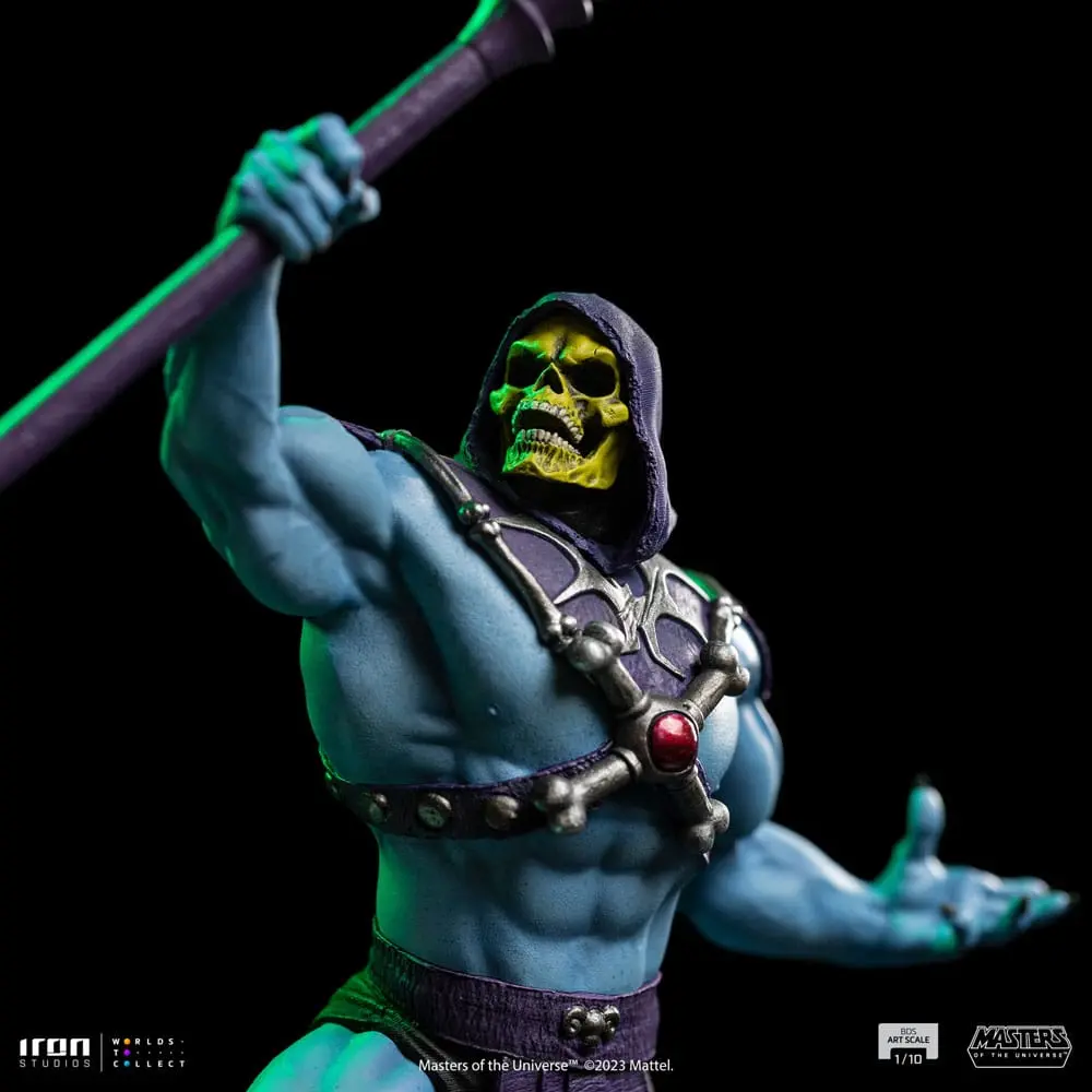 Masters of the Universe BDS Art Scale Statue 1/10 Skeletor 28 cm Produktfoto