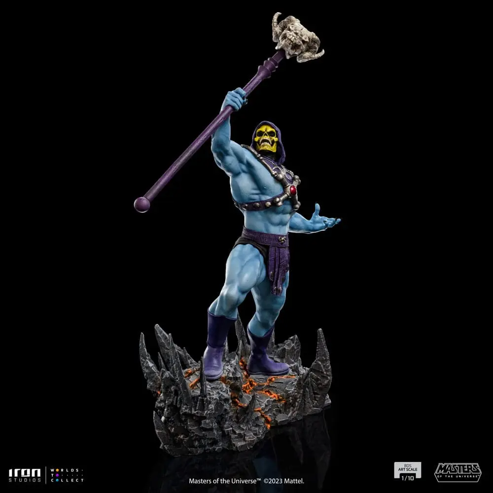 Masters of the Universe BDS Art Scale Statue 1/10 Skeletor 28 cm Produktfoto