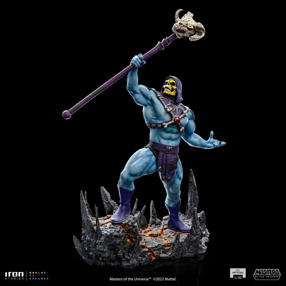 Masters of the Universe BDS Art Scale Statue 1/10 Skeletor 28 cm Produktfoto