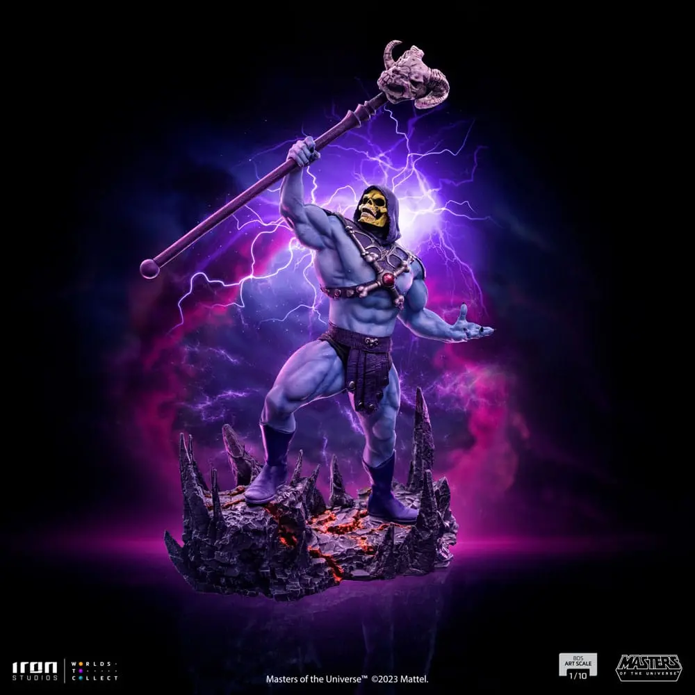 Masters of the Universe BDS Art Scale Statue 1/10 Skeletor 28 cm Produktfoto