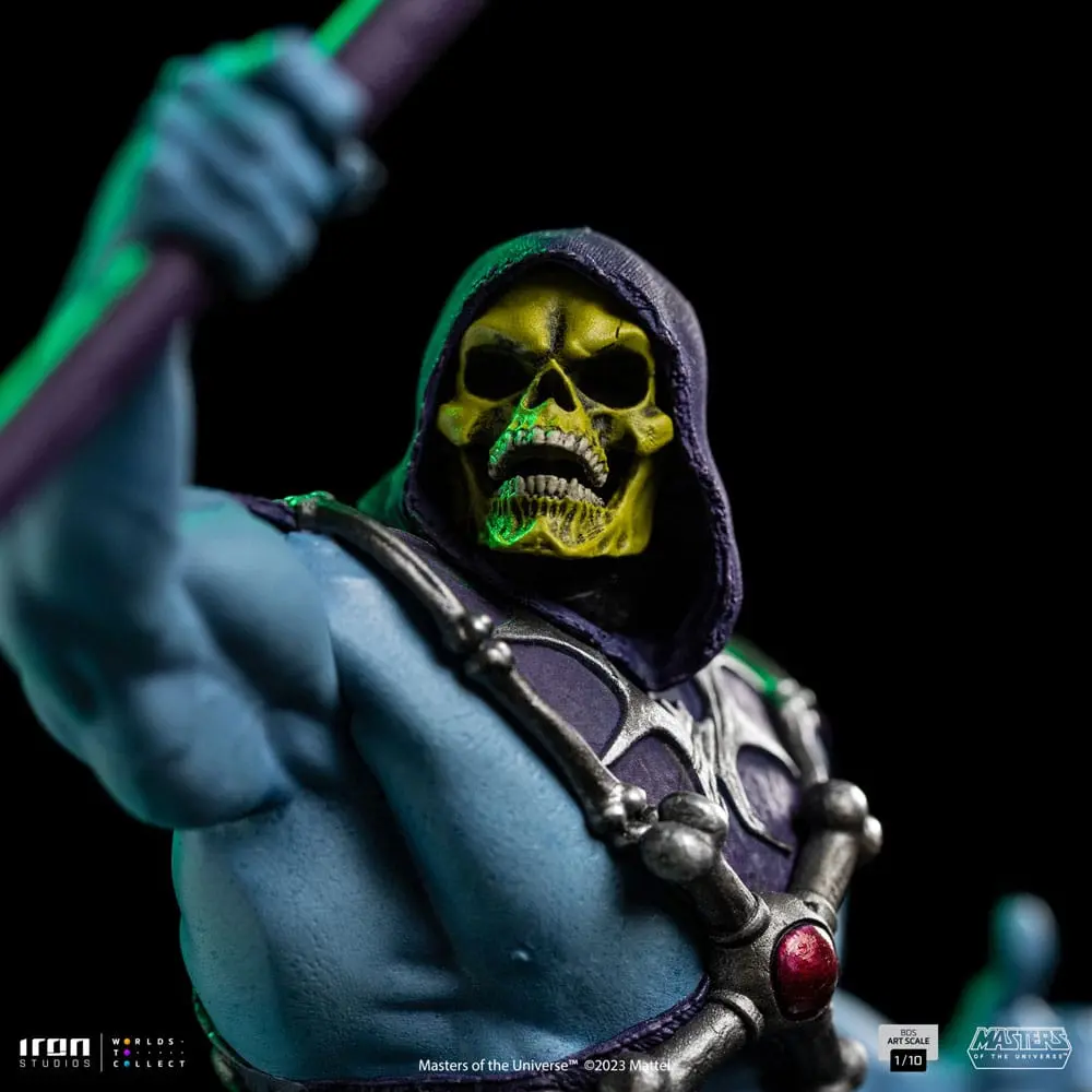 Masters of the Universe BDS Art Scale Statue 1/10 Skeletor 28 cm Produktfoto