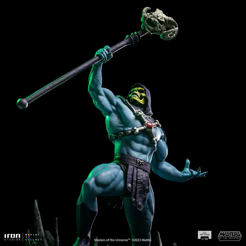 Masters of the Universe BDS Art Scale Statue 1/10 Skeletor 28 cm Produktfoto