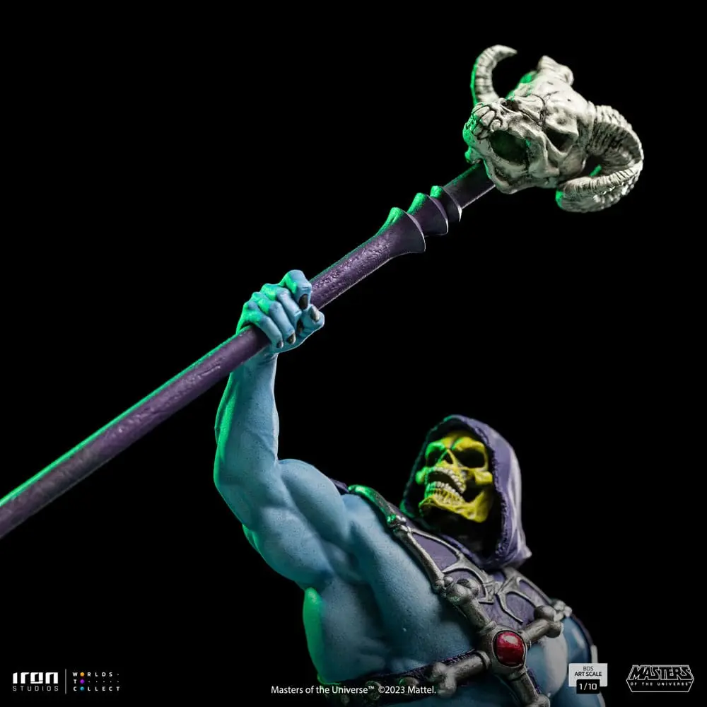 Masters of the Universe BDS Art Scale Statue 1/10 Skeletor 28 cm Produktfoto