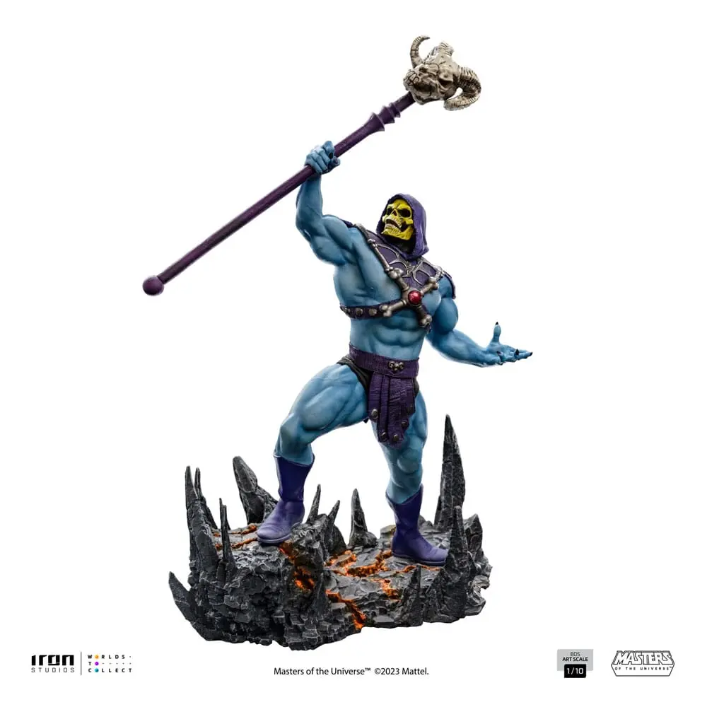 Masters of the Universe BDS Art Scale Statue 1/10 Skeletor 28 cm Produktfoto
