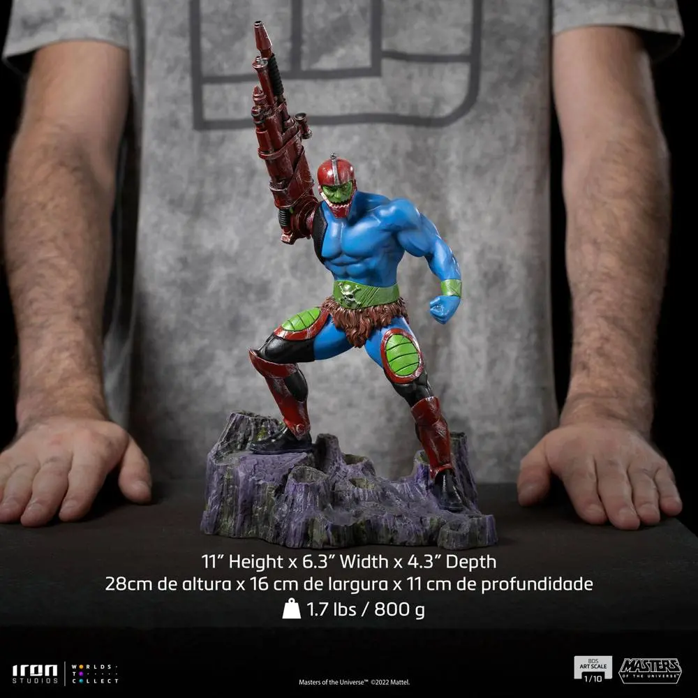 Masters of the Universe BDS Art Scale Statue 1/10 Trap Jaw 28 cm Produktfoto
