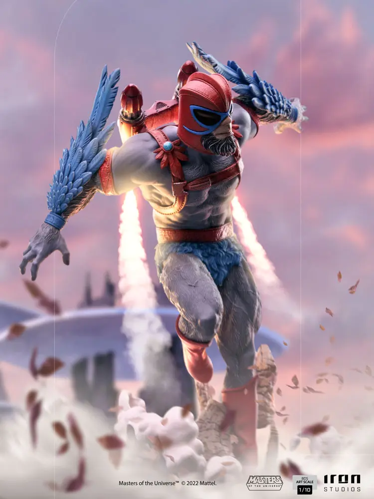 Masters of the Universe BDS Art Scale Statue 1/10 Stratos 29 cm Produktfoto