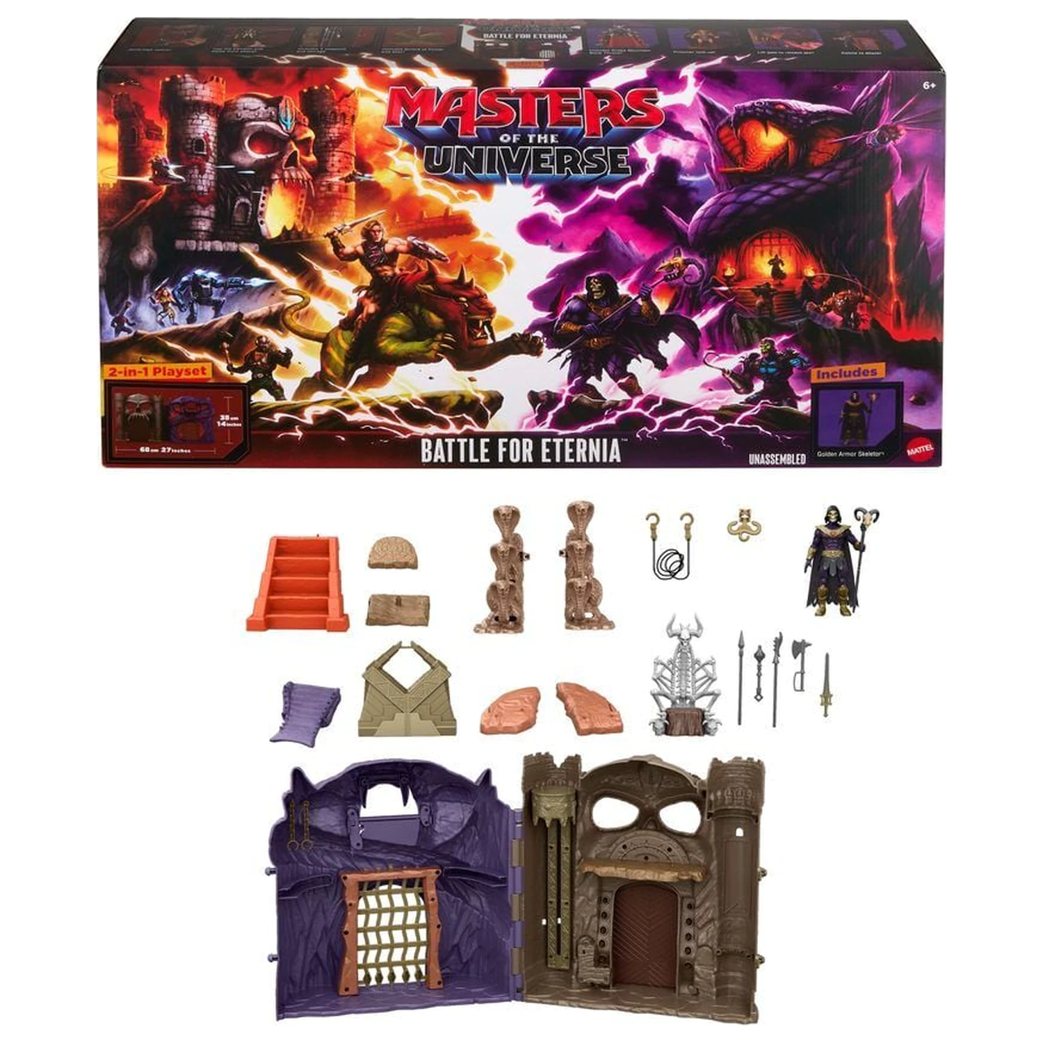 Masters of the Universe Castle Grayskull Spielset Produktfoto