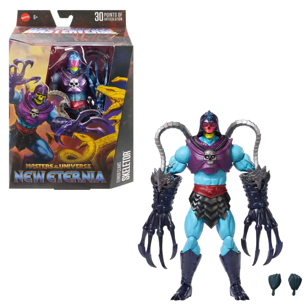 Masters of the Universe New Etheria Action-Figur Terror Claws Skeletor 18 cm Produktfoto