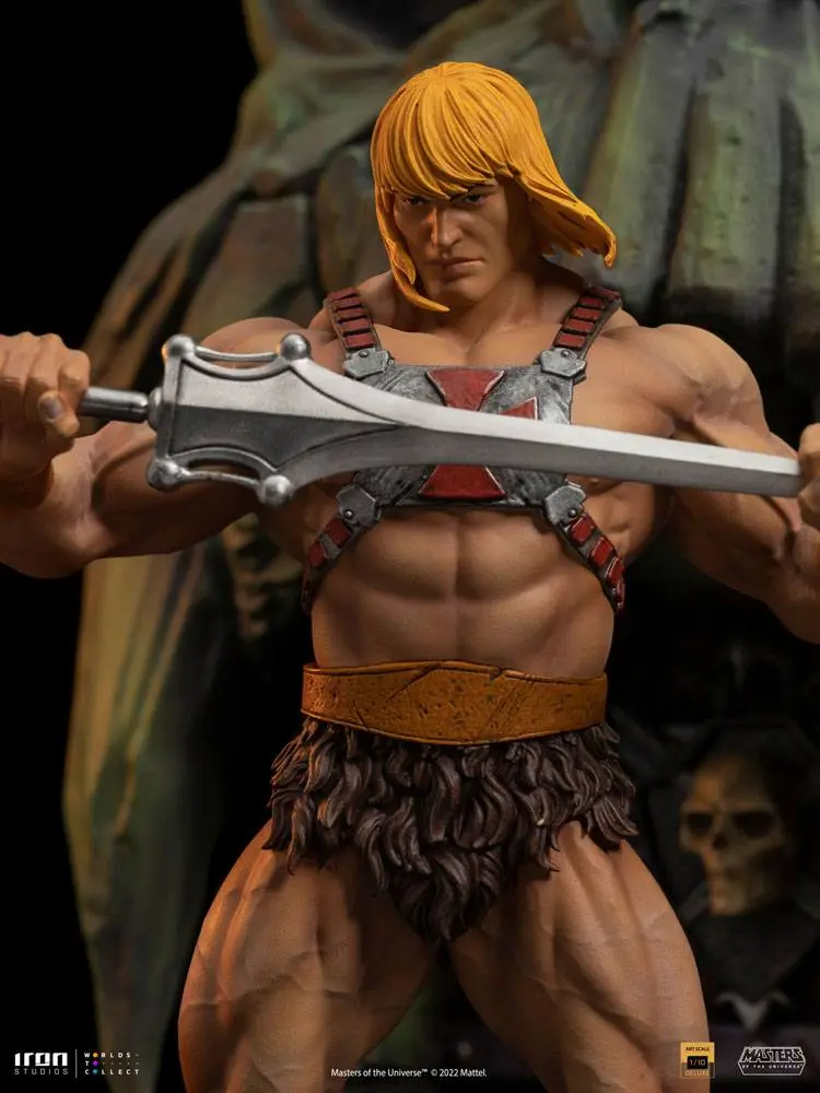 Masters of the Universe Deluxe Art Scale Statue 1/10 He-Man 34 cm Produktfoto