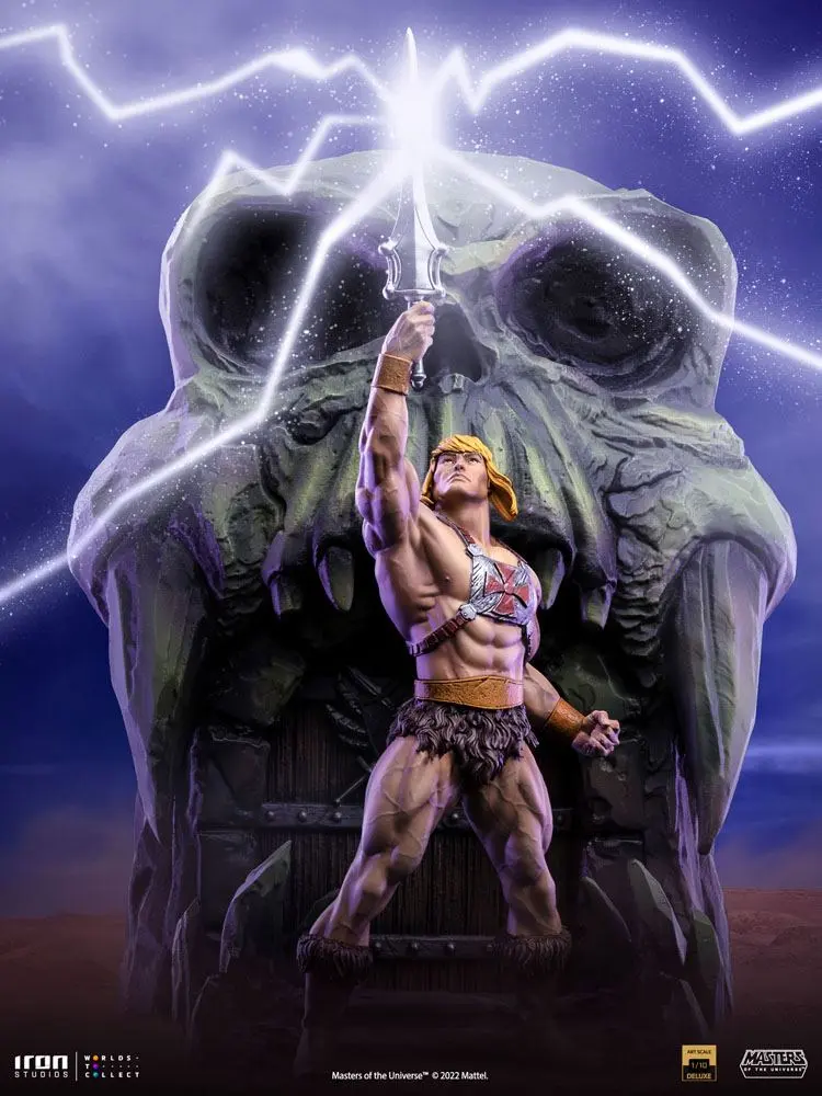 Masters of the Universe Deluxe Art Scale Statue 1/10 He-Man 34 cm Produktfoto