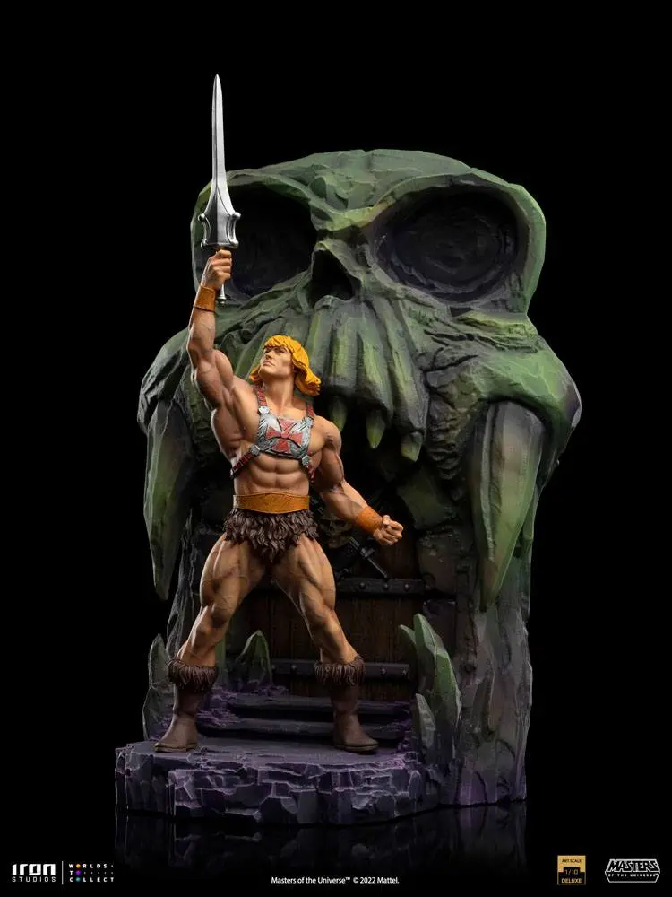 Masters of the Universe Deluxe Art Scale Statue 1/10 He-Man 34 cm Produktfoto