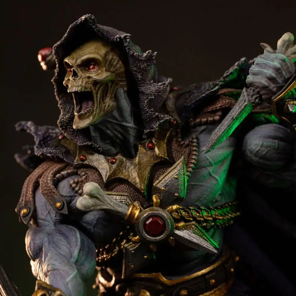 Masters of the Universe Deluxe Art Scale Statue 1/10 Skeletor Unleashed 23 cm termékfotó