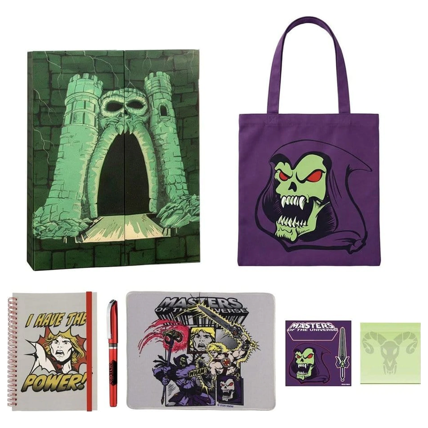 Masters of the Universe Schreibtisch Geschenkset Produktfoto