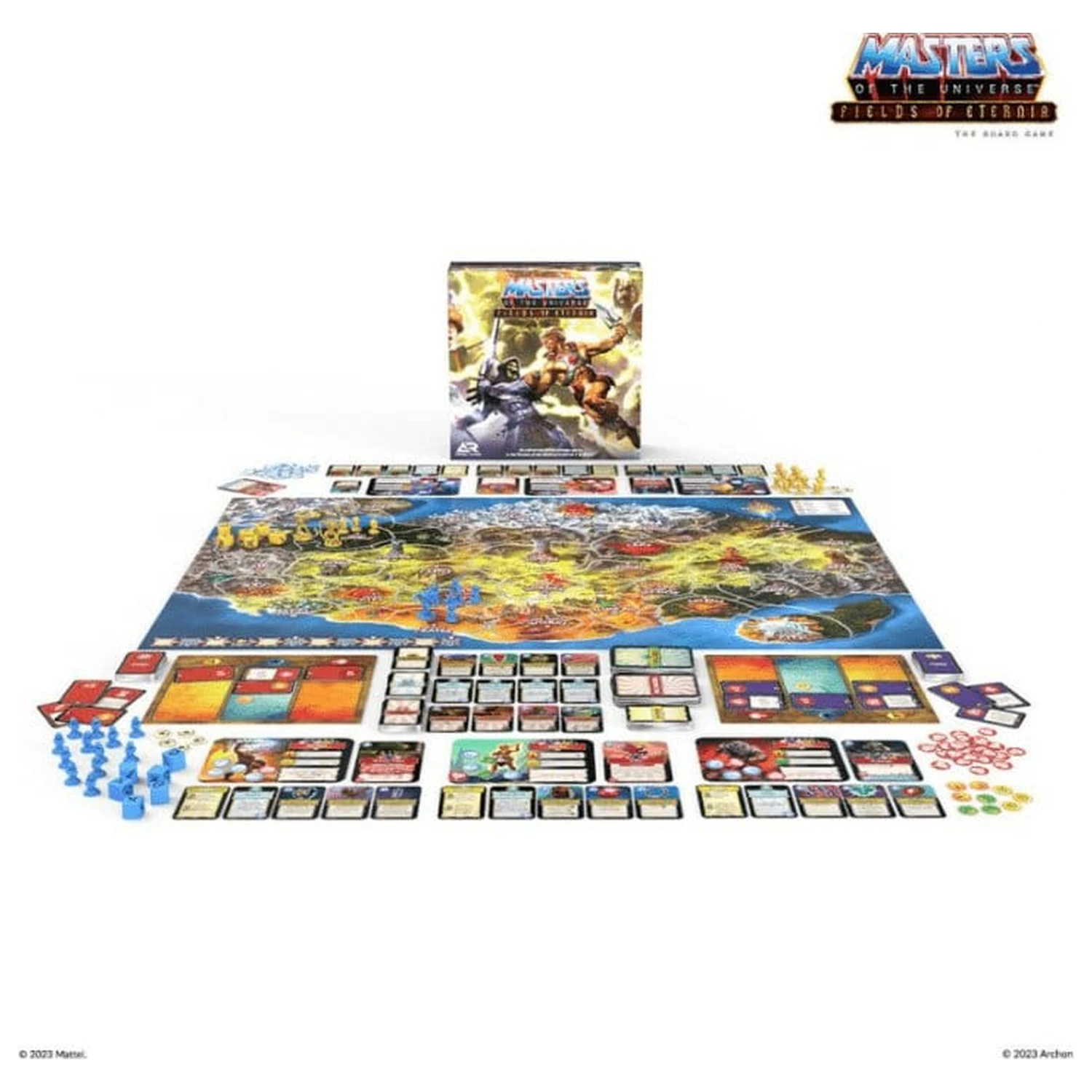 Masters of the Universe Brettspiel Fields of Eternia *englische Version* Produktfoto