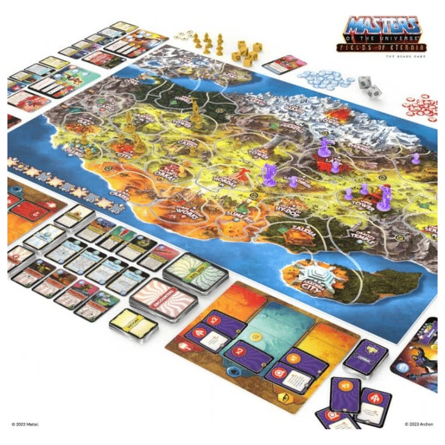 Masters of the Universe Brettspiel Fields of Eternia *englische Version* Produktfoto