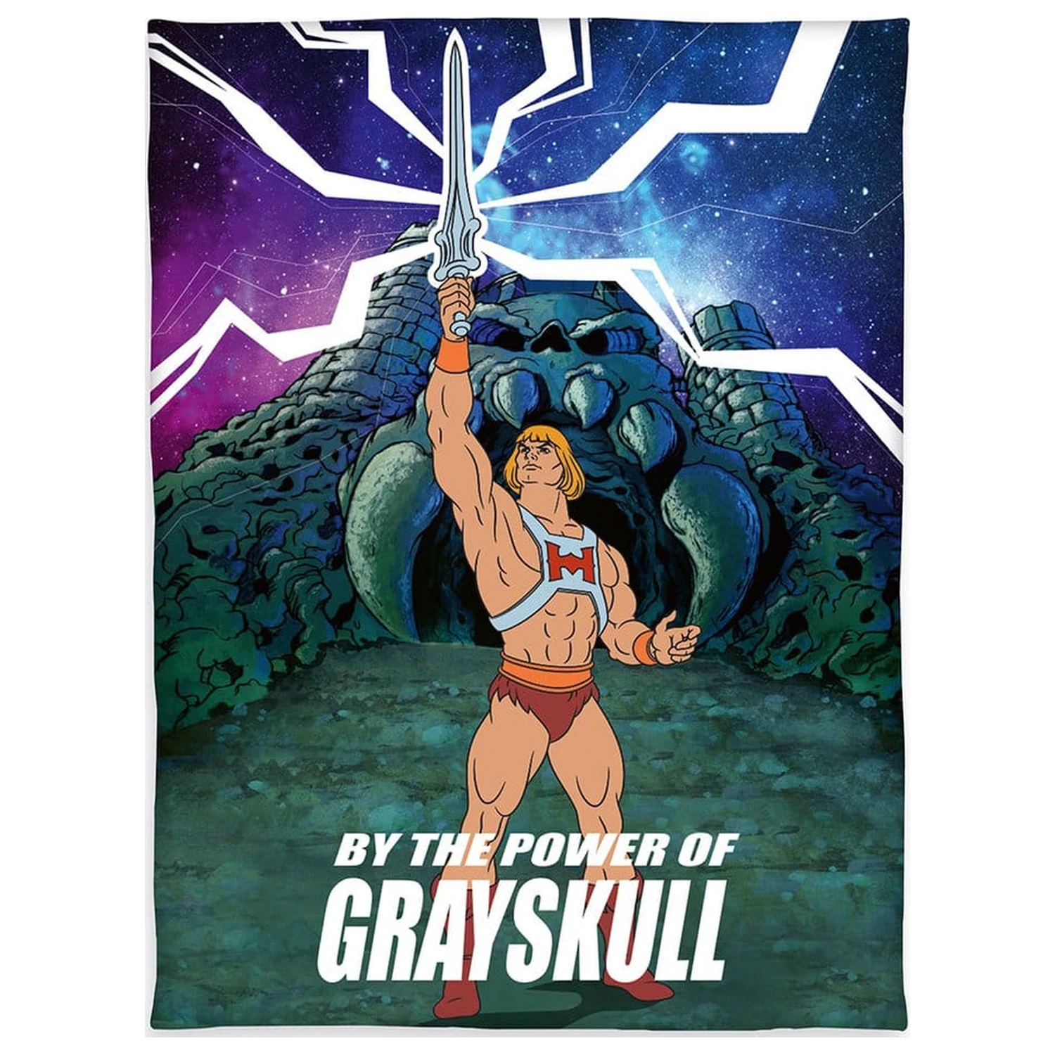 Masters of the Universe Fleecedecke 130 x 160 cm Produktfoto