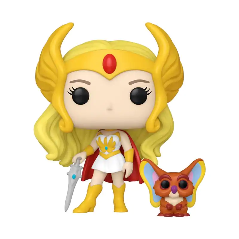 Masters of the Universe Funko POP! & Buddy Vinyl Figur She-Ra w/Kowl 9 cm Produktfoto