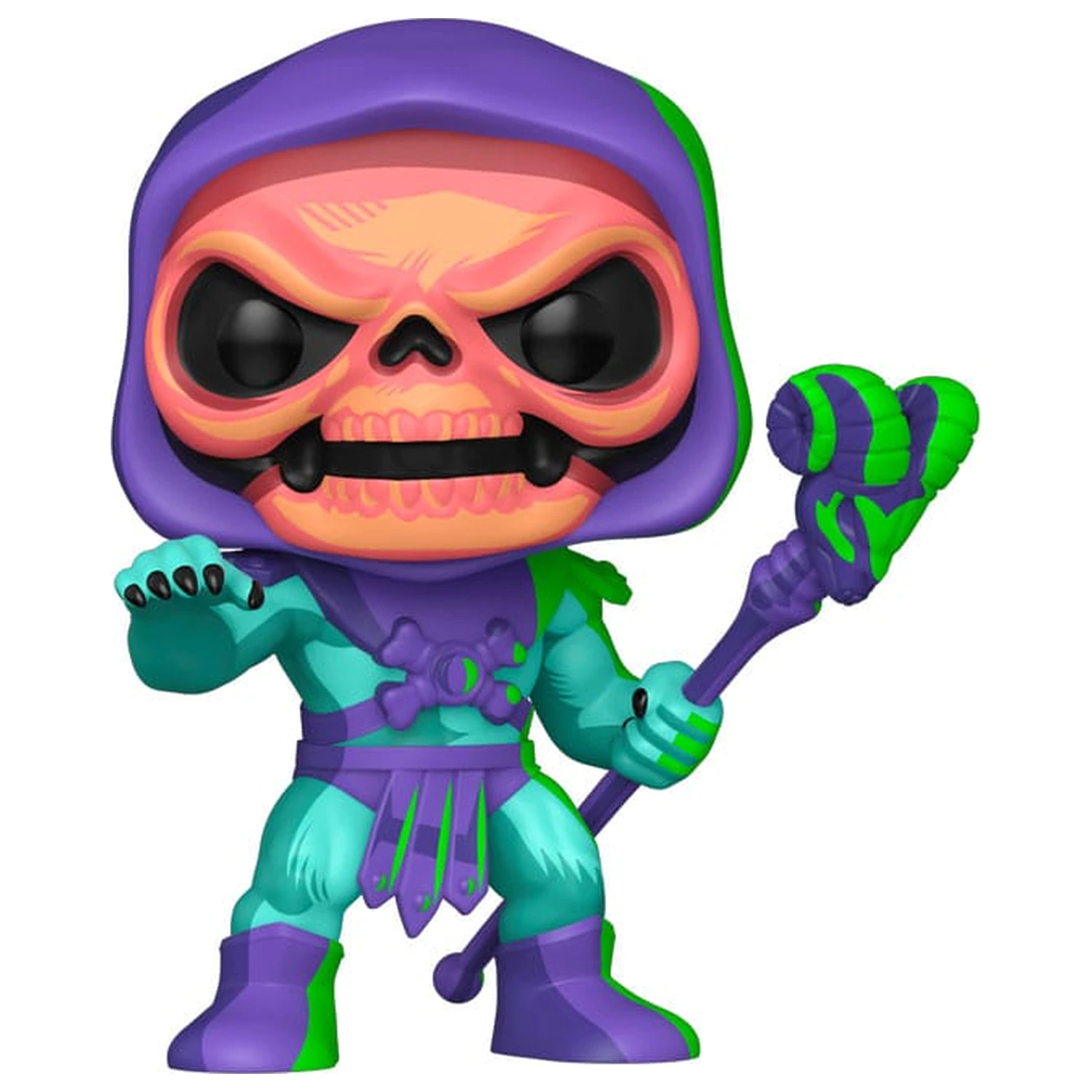 Masters of the Universe Funko POP! Television Vinyl Figur Skeletor (Comic Deco) 9 cm Produktfoto