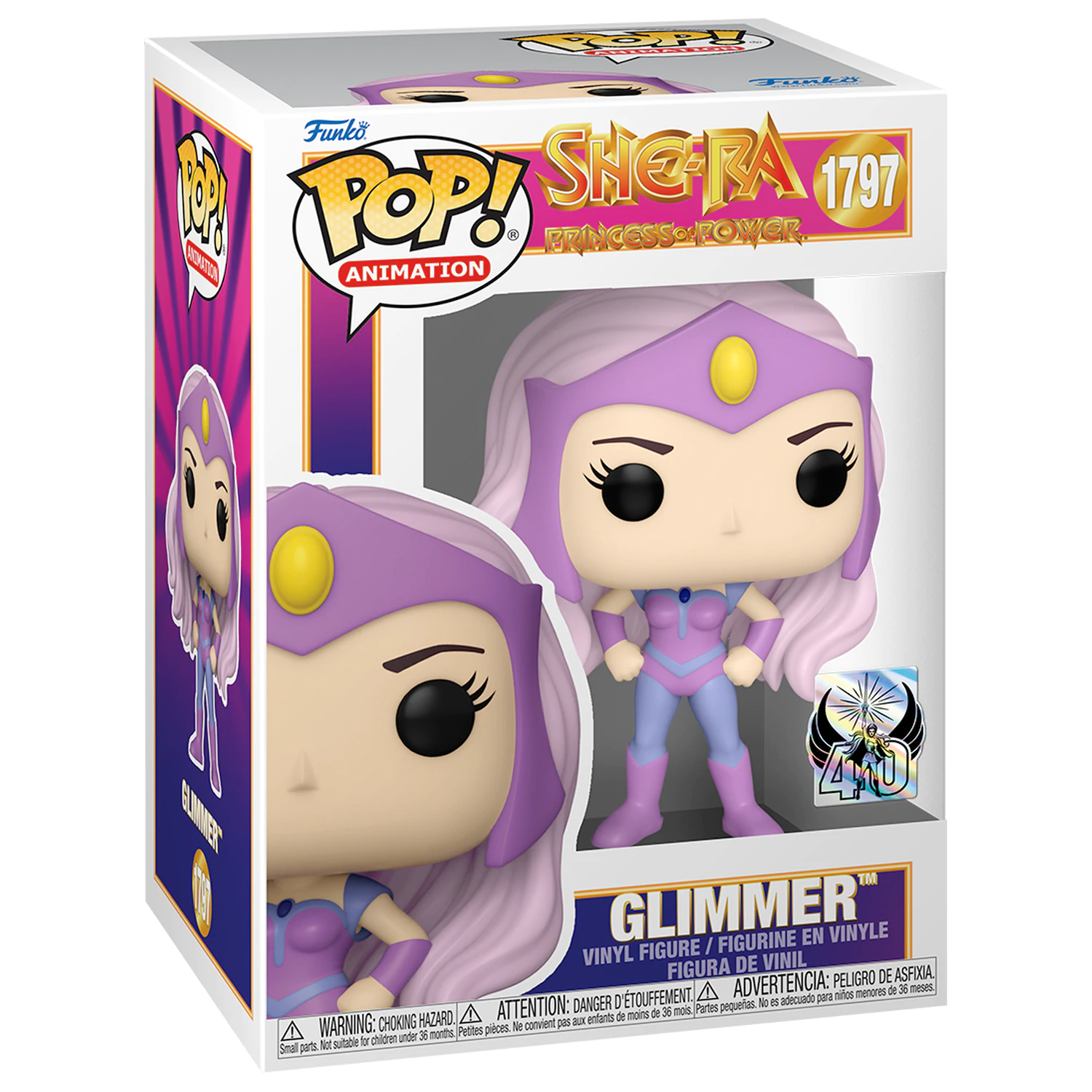 Masters of the Universe Funko POP! Vinyl Figur She-Ra - Glimmer 9 cm Produktfoto