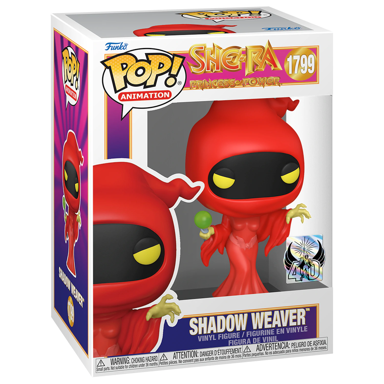 Masters of the Universe Funko POP! Vinyl Figur She-Ra - Shadow Weaver 9 cm Produktfoto
