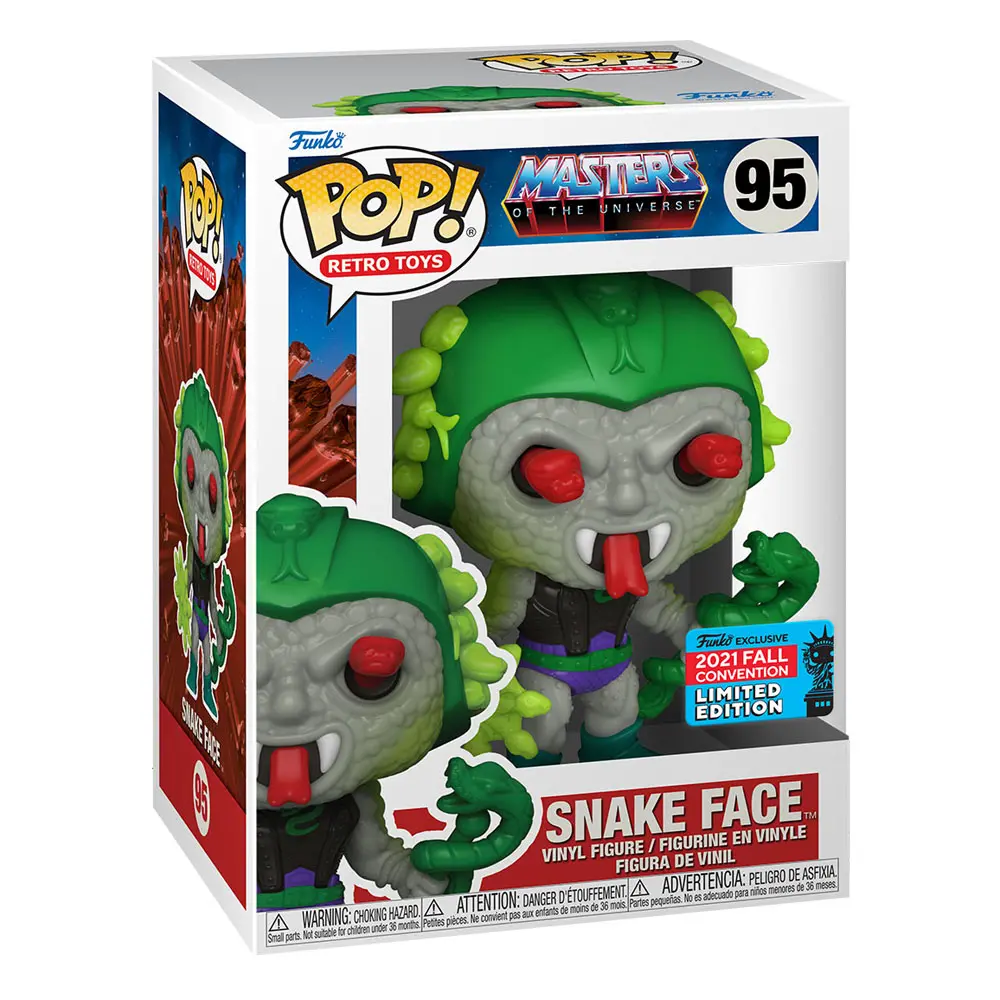Masters of the Universe POP! Vinyl Figur Snake Face (NYCC/Fall Con.) 9 cm Produktfoto