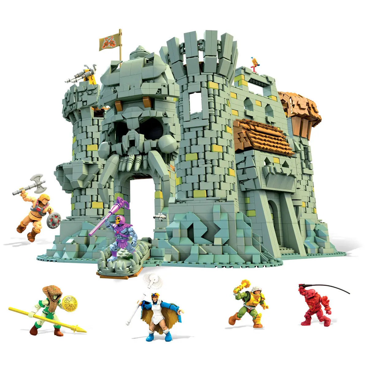 Masters of the Universe Mega Construx Probuilders Bauset Castle Grayskull Produktfoto