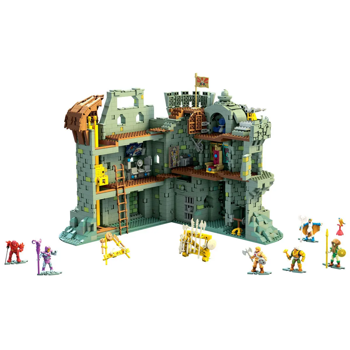 Masters of the Universe Mega Construx Probuilders Bauset Castle Grayskull Produktfoto