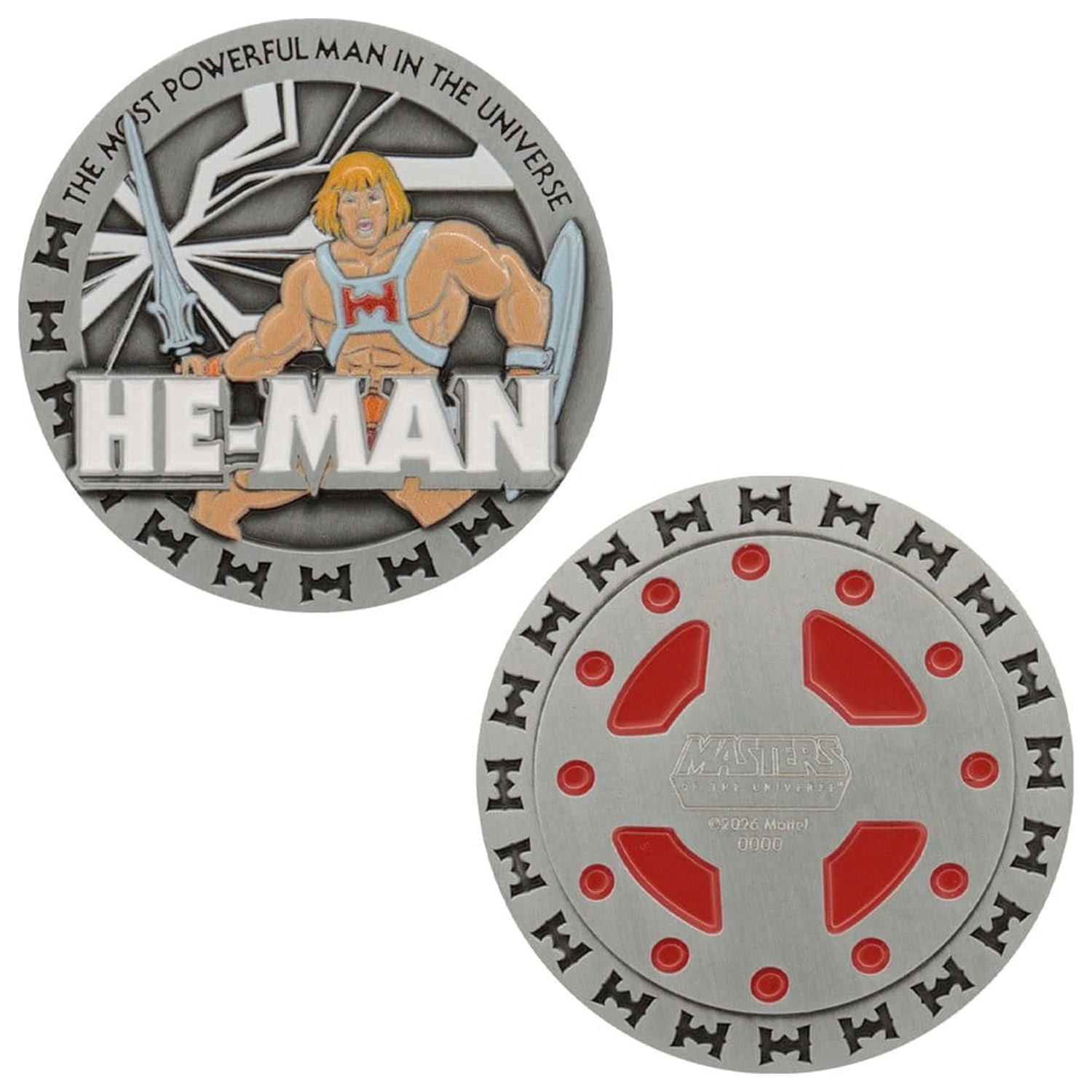 Masters of the Universe Sammelmünze He-Man Limited Edition Produktfoto