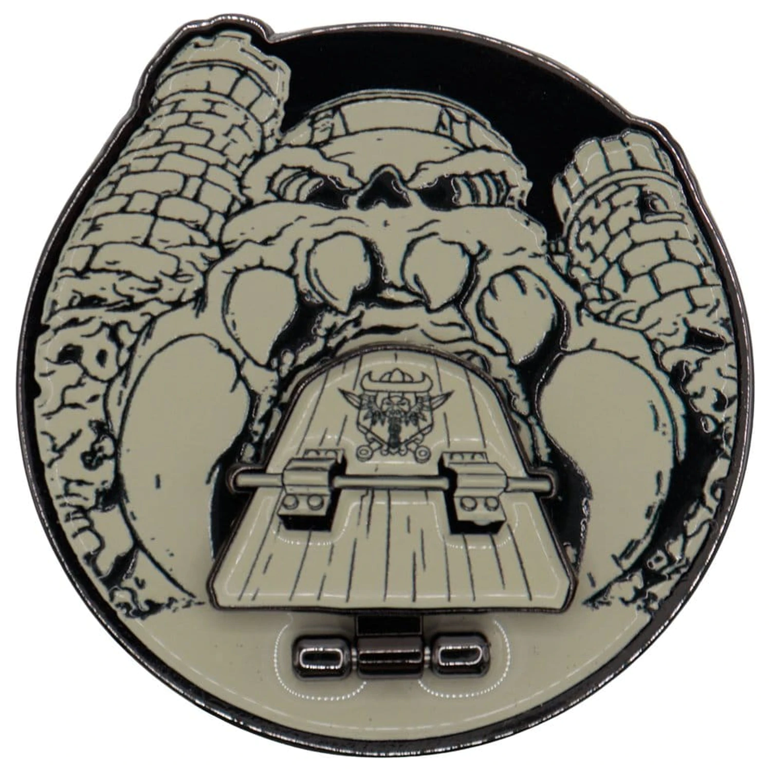 Masters of the Universe Pin-Abzeichen Aufklappbares Castle Grayskull Limited Edition Produktfoto