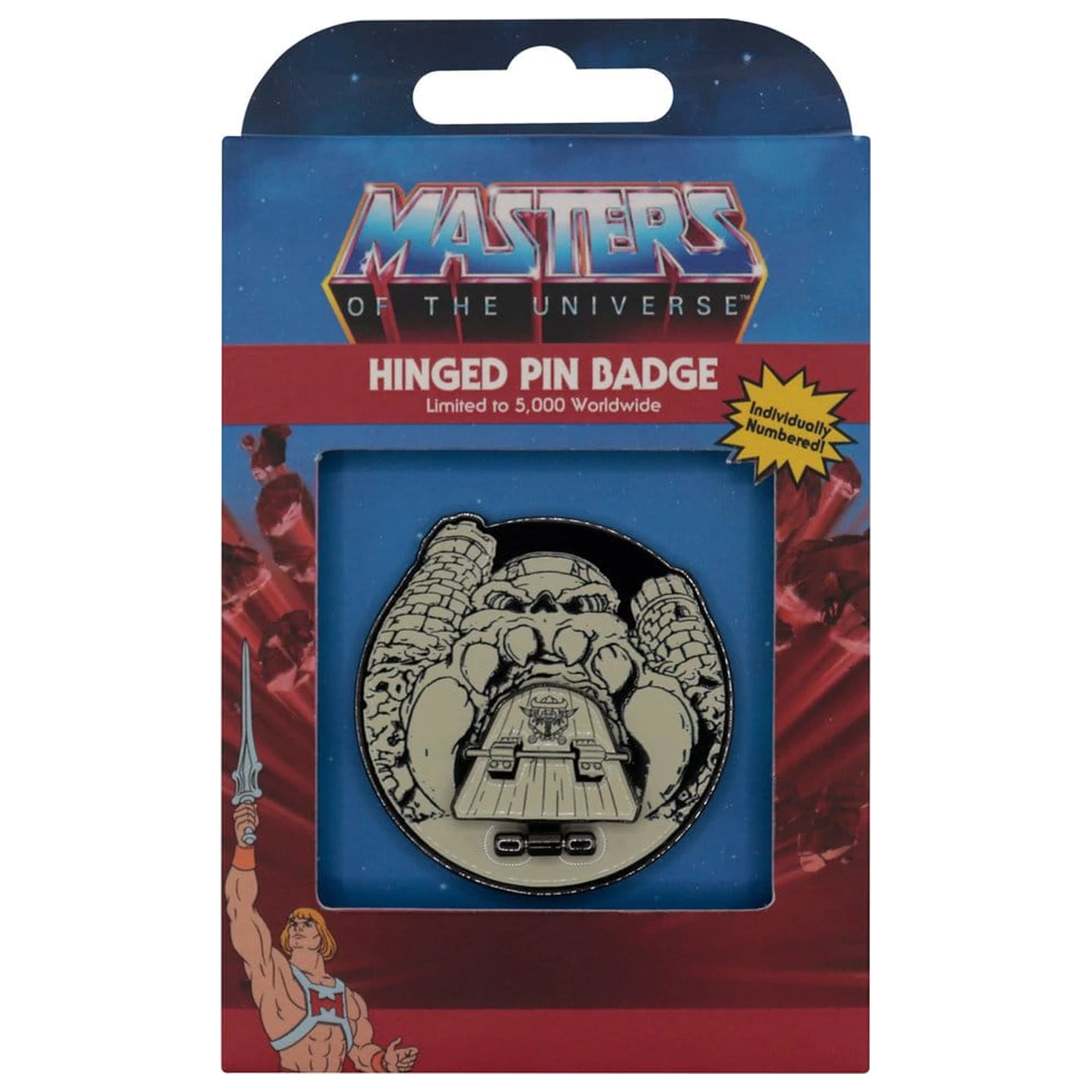 Masters of the Universe Pin-Abzeichen Aufklappbares Castle Grayskull Limited Edition Produktfoto