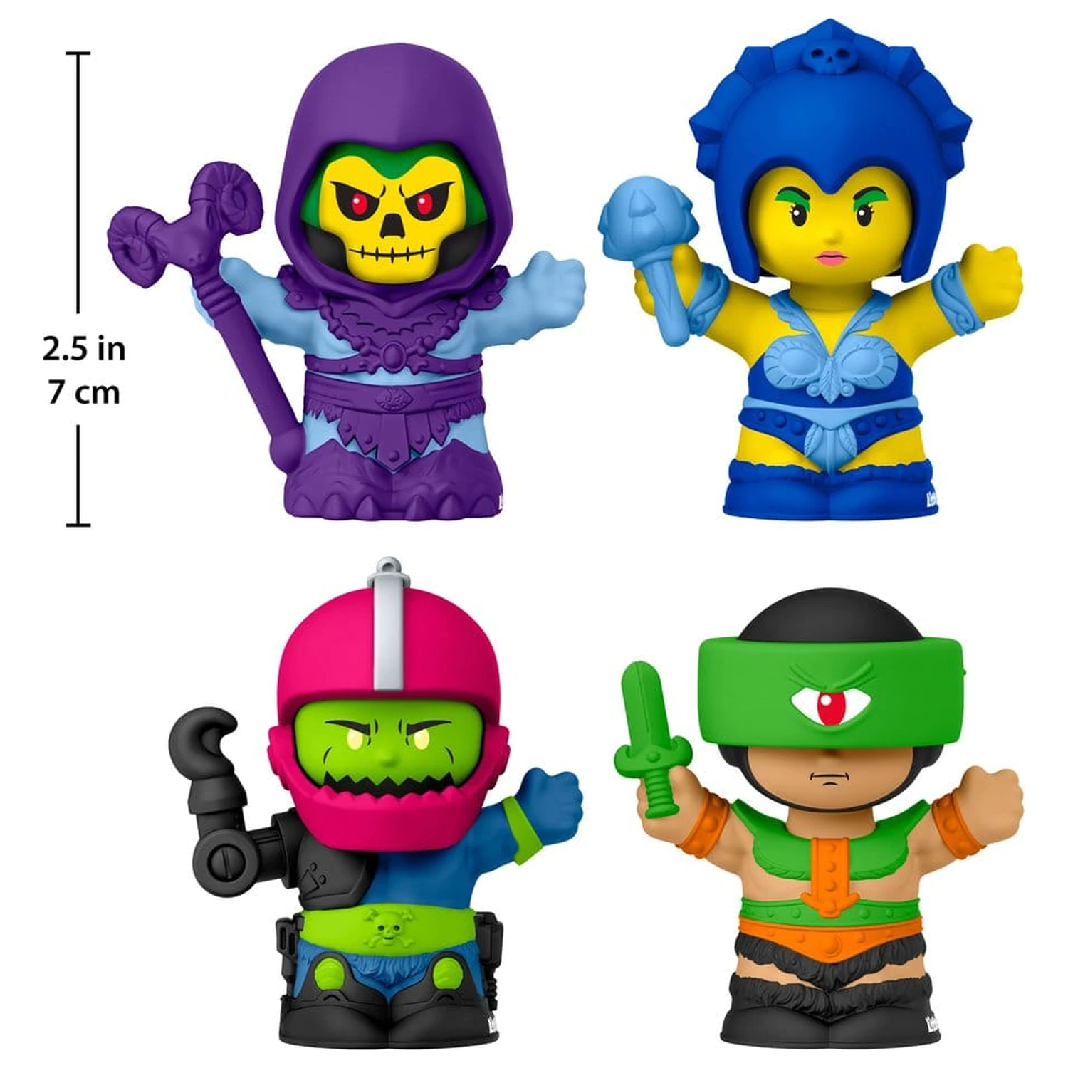 Masters of the Universe Little People Collector Minifiguren 4er-Pack Evil Warriors 7 cm Produktfoto