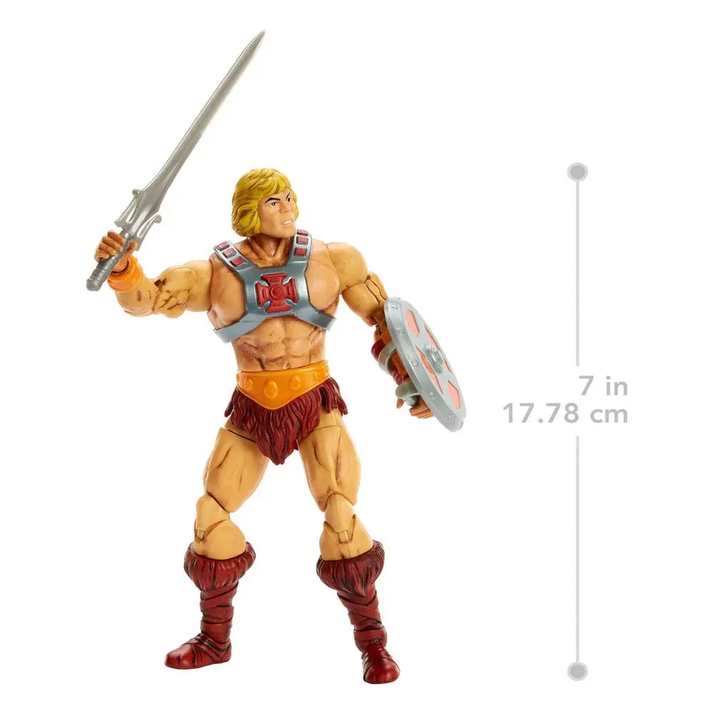 Masters of the Universe Masterverse Action Figur 2022 40th Anniversary He-Man 18 cm Produktfoto