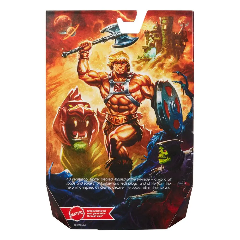 Masters of the Universe Masterverse Action Figur 2022 40th Anniversary He-Man 18 cm Produktfoto