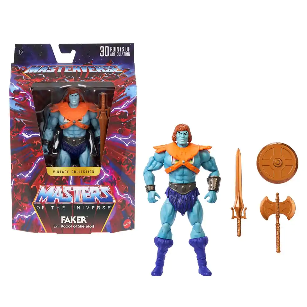 Masters of the Universe Masterverse Vintage Collection Action Figur Faker 18 cm Produktfoto