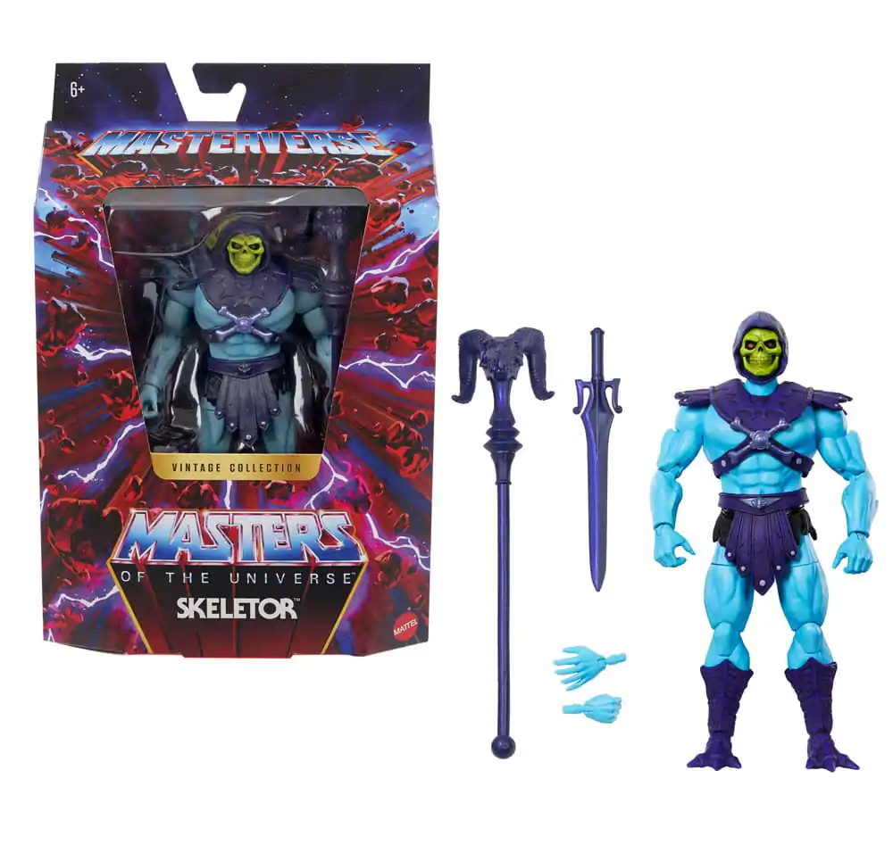 Masters of the Universe Masterverse Vintage Collection Actionfigur Skeletor 18 cm termékfotó