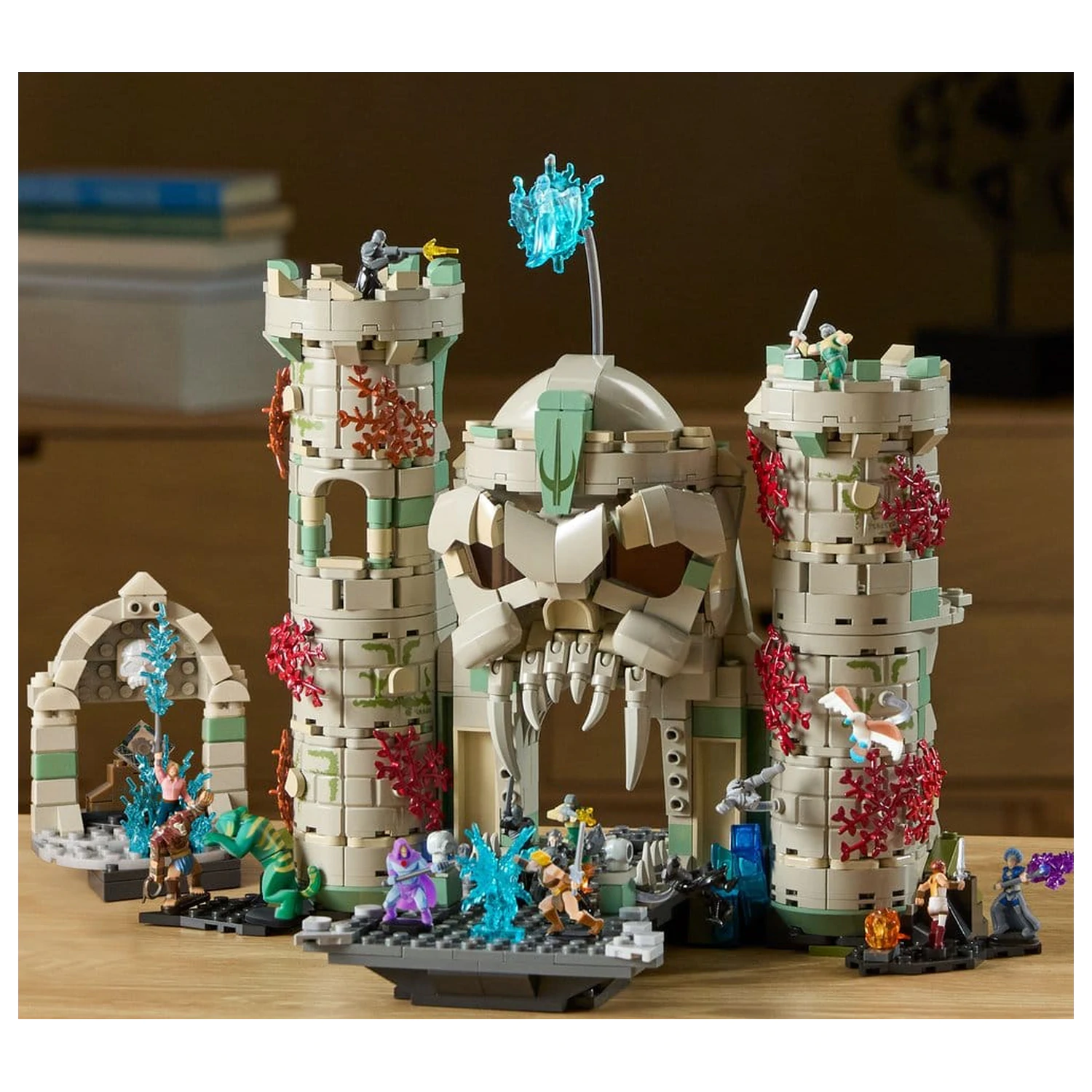Masters of the Universe Mattel Brick Shop Konstruktions-Set Castle Grayskull Produktfoto