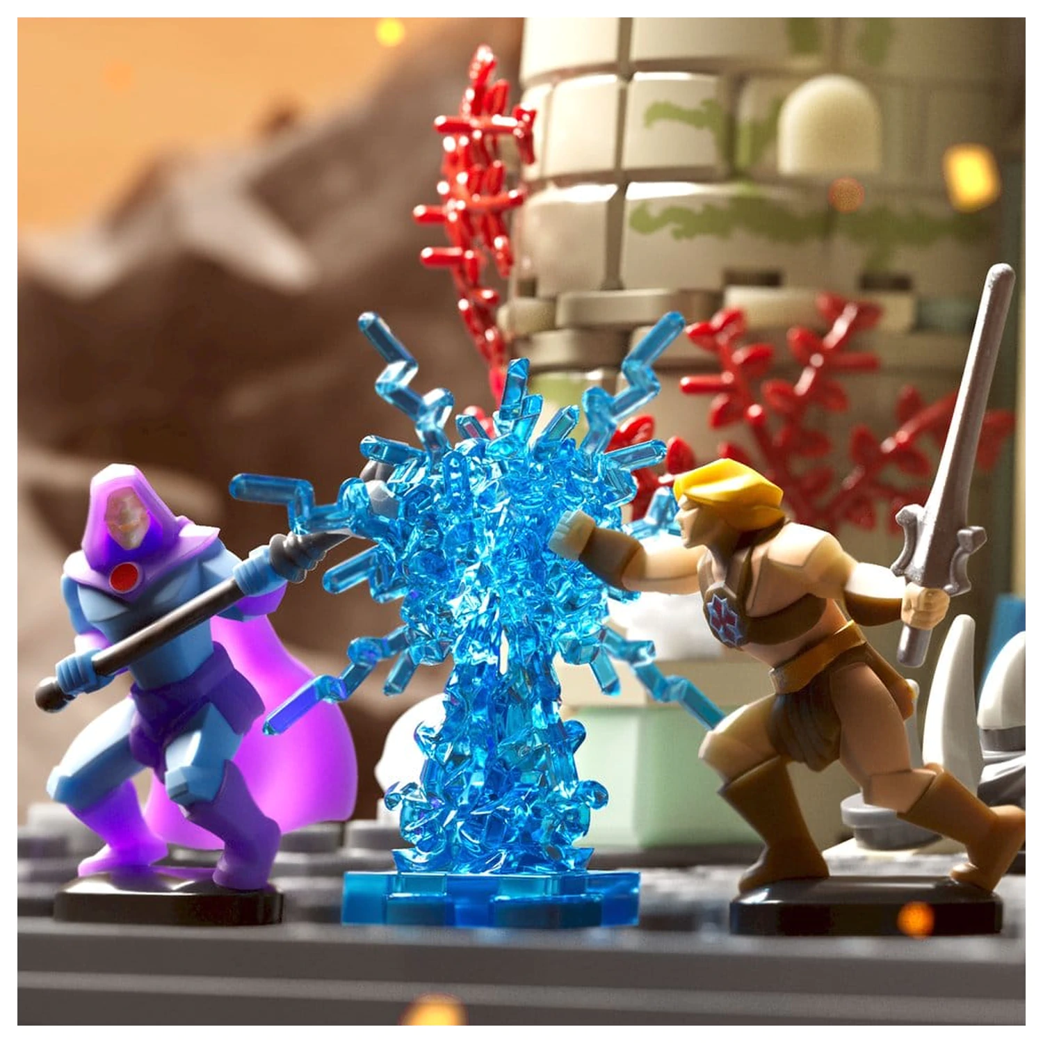 Masters of the Universe Mattel Brick Shop Konstruktions-Set Castle Grayskull Produktfoto