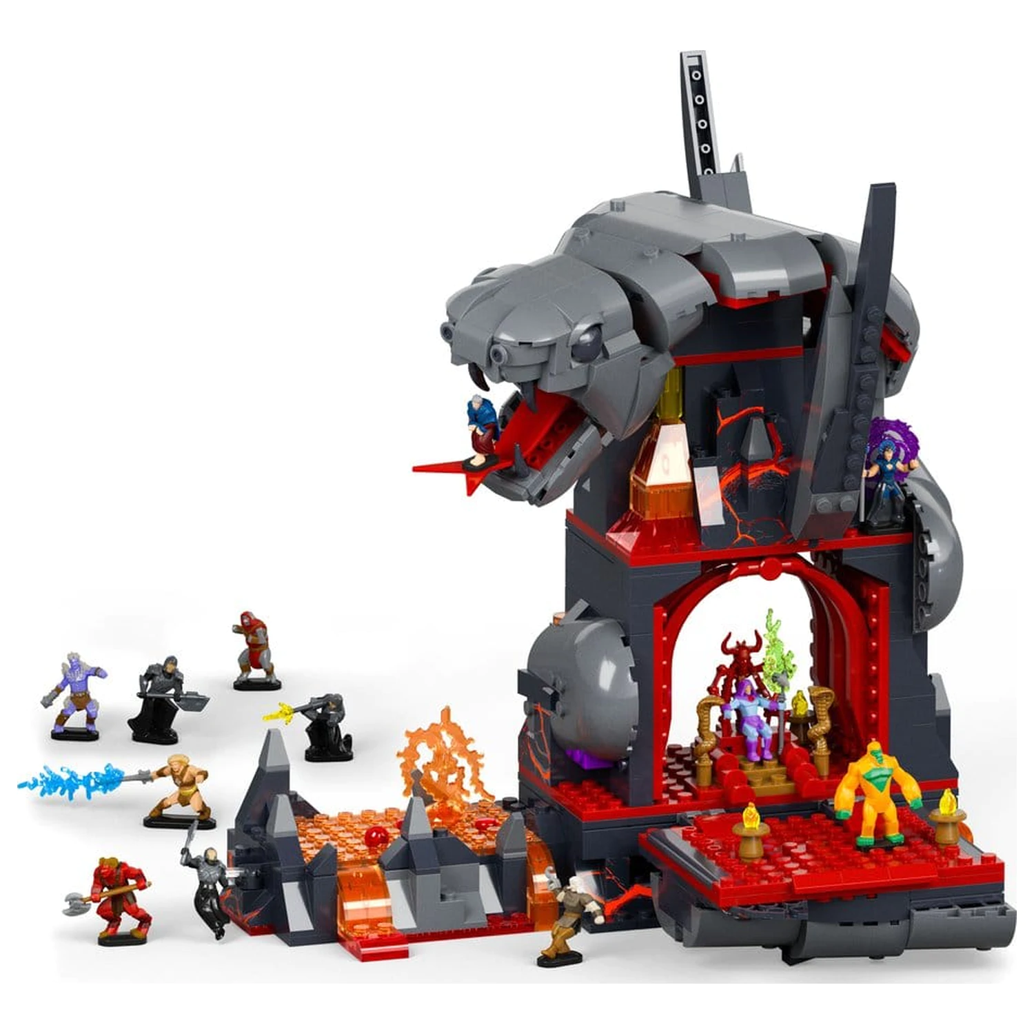 Masters of the Universe Mattel Brick Shop Bausatz Snake Mountain Produktfoto
