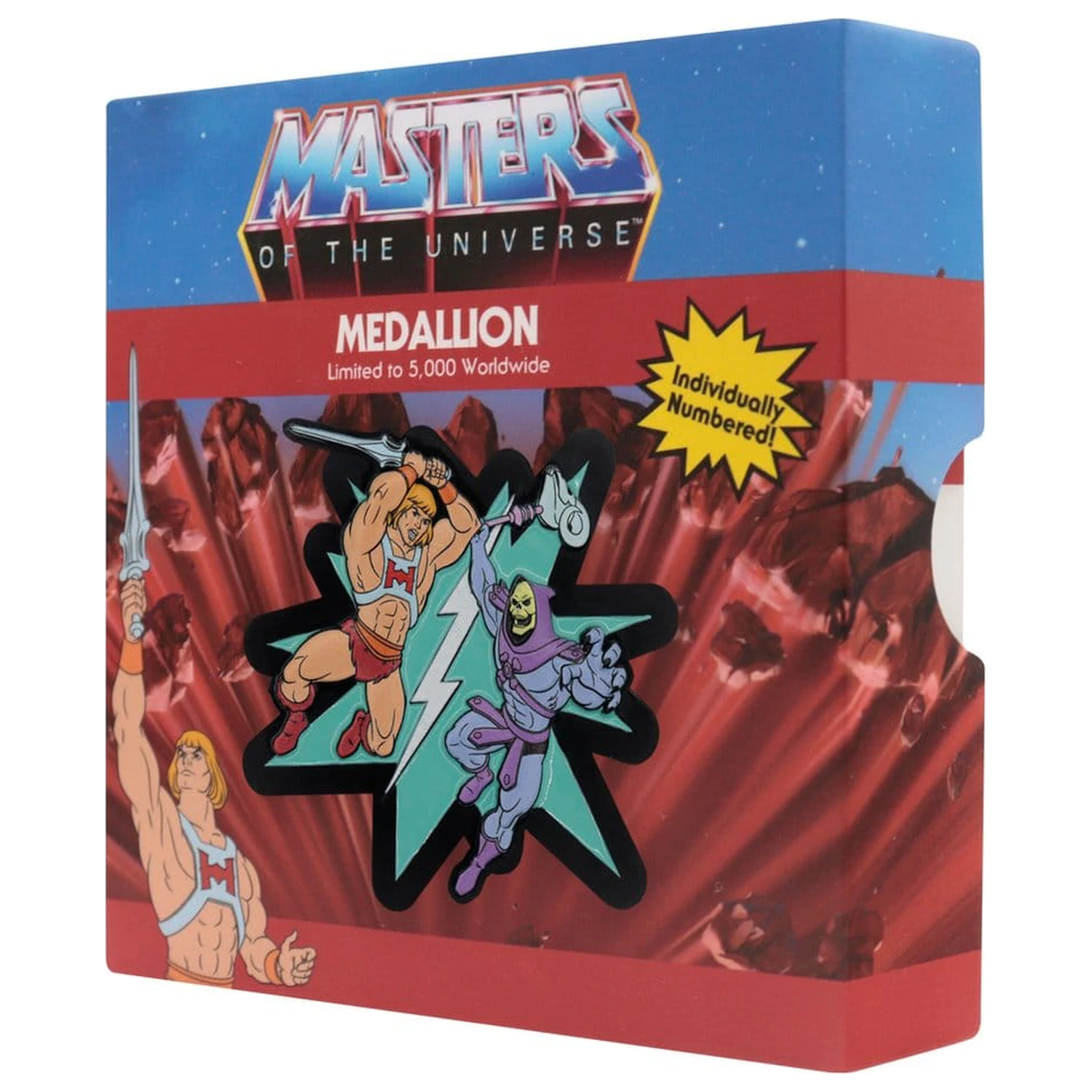 Masters of the Universe Medaillon He-Man vs Skeletor Limited Edition Produktfoto