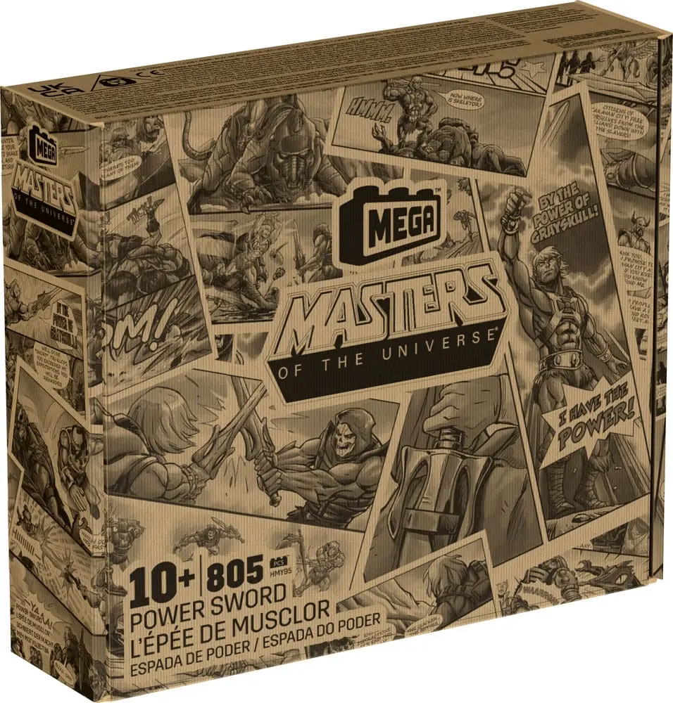 Masters of the Universe Mega Construx Bauset Origins Schwert der Macht 78 cm Produktfoto