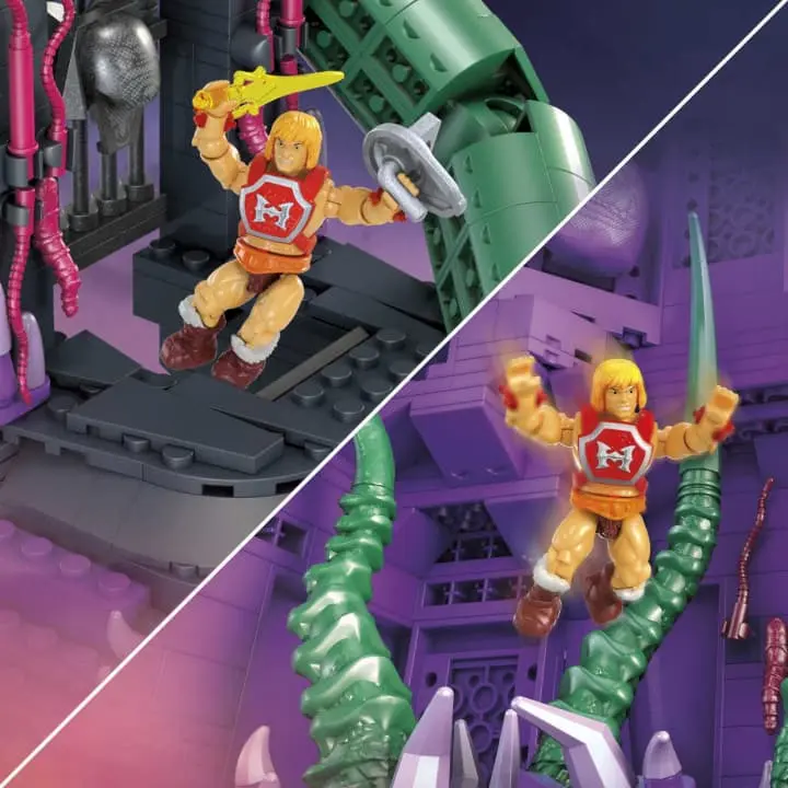 Masters of the Universe Mega Construx Probuilders Baukasten Origins Snake Mountain Produktfoto