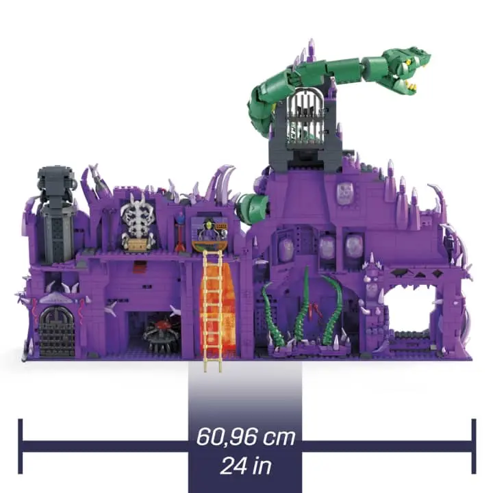 Masters of the Universe Mega Construx Probuilders Baukasten Origins Snake Mountain Produktfoto