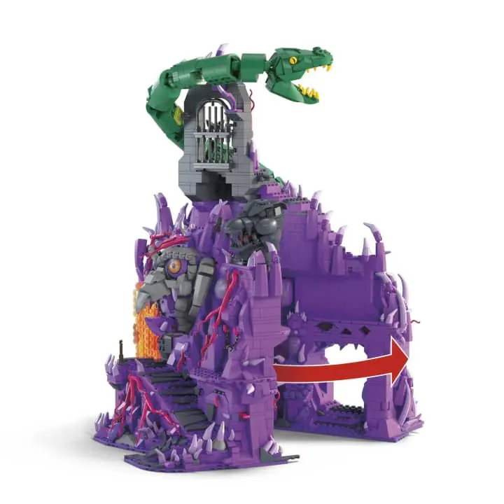 Masters of the Universe Mega Construx Probuilders Baukasten Origins Snake Mountain Produktfoto