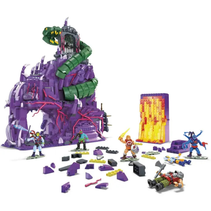 Masters of the Universe Mega Construx Probuilders Baukasten Origins Snake Mountain Produktfoto